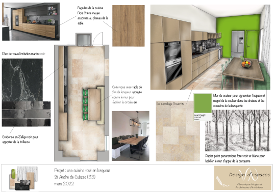 Moodboard projet cuisine 33