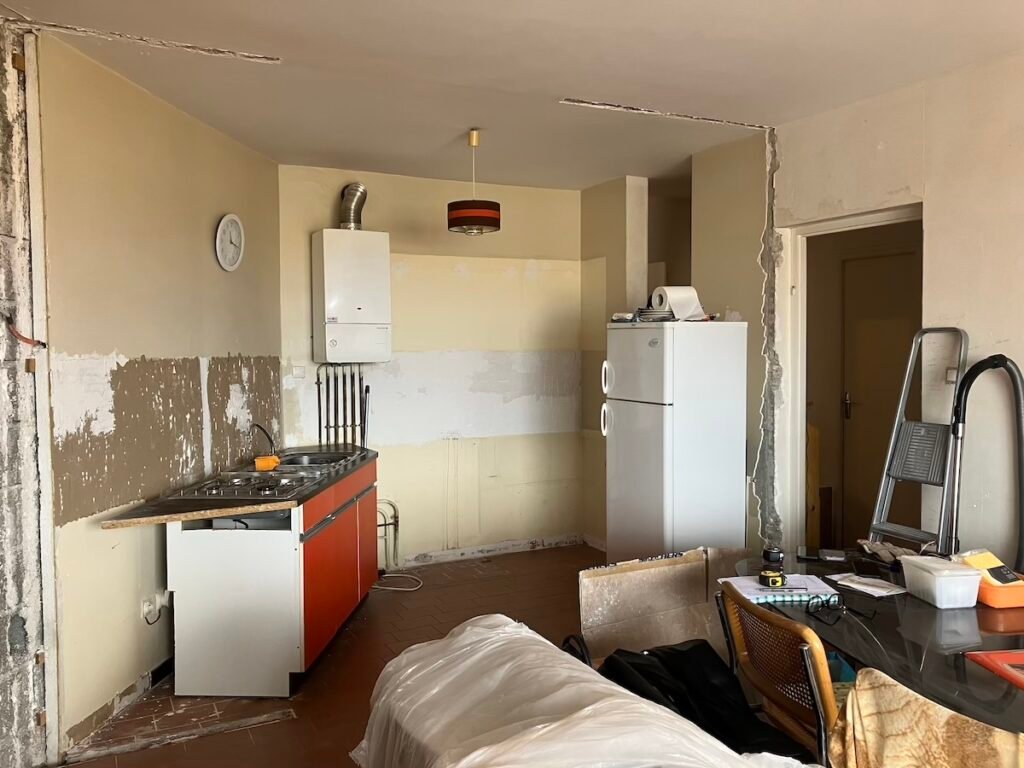 Rénovation intérieure cuisine Palavas